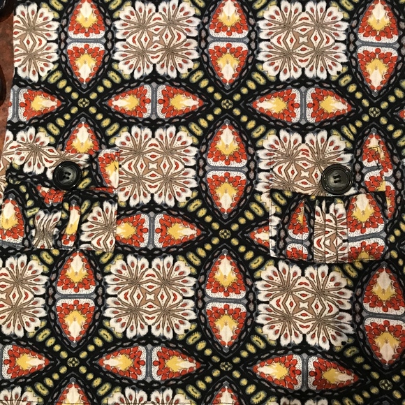 Papillon Button Cowl Neck Sweater Dress - L - Picture 4 of 7